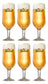 Grolsch Biergläser mit Stiel Classic - 250 ml - 6 Stück