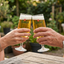 Grolsch Biergläser mit Stiel Classic - 250 ml - 2 Stück