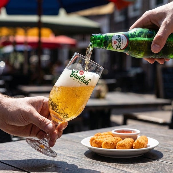 Grolsch Biergläser mit Stiel Classic - 250 ml - 2 Stück
