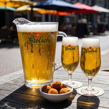 Grolsch Pitcher / Bierkanne - Glas - 1,8 Liter