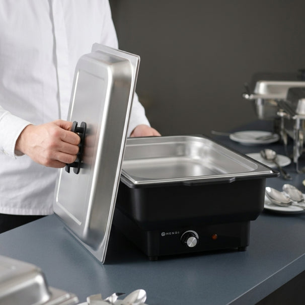 Hendi Elektrische Chafing Dish Tellano - Speisenwärmer - GN 1/1 - 9 Liter