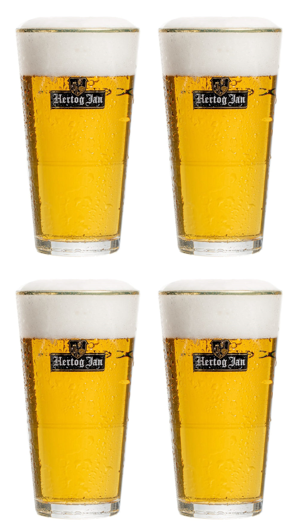 Hertog Jan Biergläser Vase - 250 ml - 4 Stück