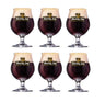 Hertog Jan Biergläser mit Fuß 250 ml - 6 Stücke