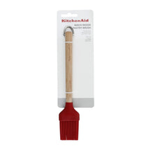 KitchenAid Backpinsel Core Kaiserrot Holz-Silikon 22 cm - Bestreichen Backen