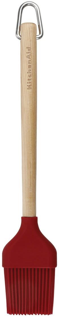 KitchenAid Backpinsel Core Kaiserrot Holz-Silikon 22 cm - Bestreichen Backen