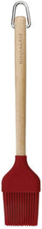 KitchenAid Backpinsel Core Kaiserrot Holz-Silikon 22 cm - Bestreichen Backen