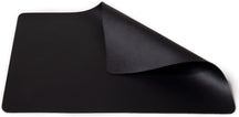 Cookinglife Tischsets - Veganes Leder - Schwarz - 46 x 33 cm - 6 Stück