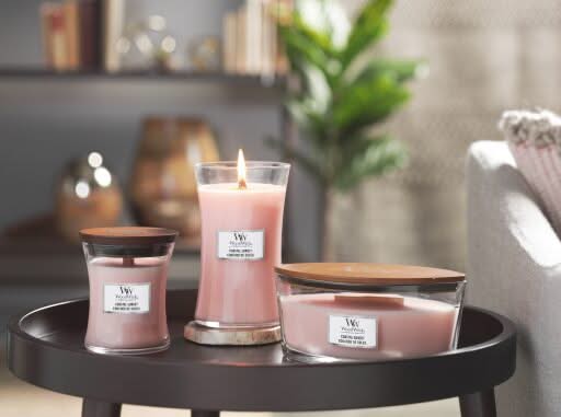 WoodWick Duftkerze Medium Coastal Sunset - 11 cm / ø 10 cm