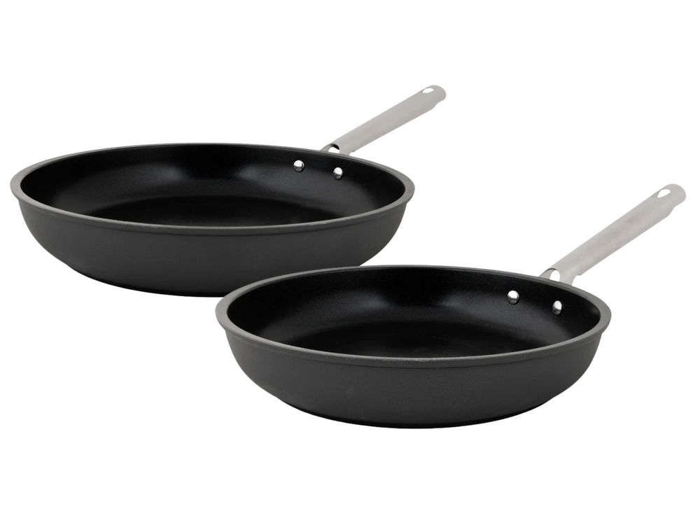 Cookinglife Bratpfannenset ProForge Ø 24 und 28 cm – geeignet für alle Wärmequellen – keramische Antihaftbeschichtung 