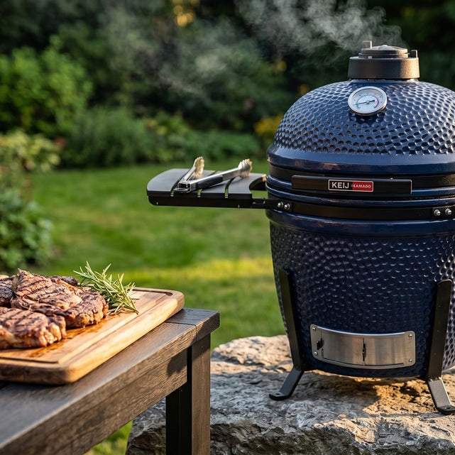 Kamado einbrennen