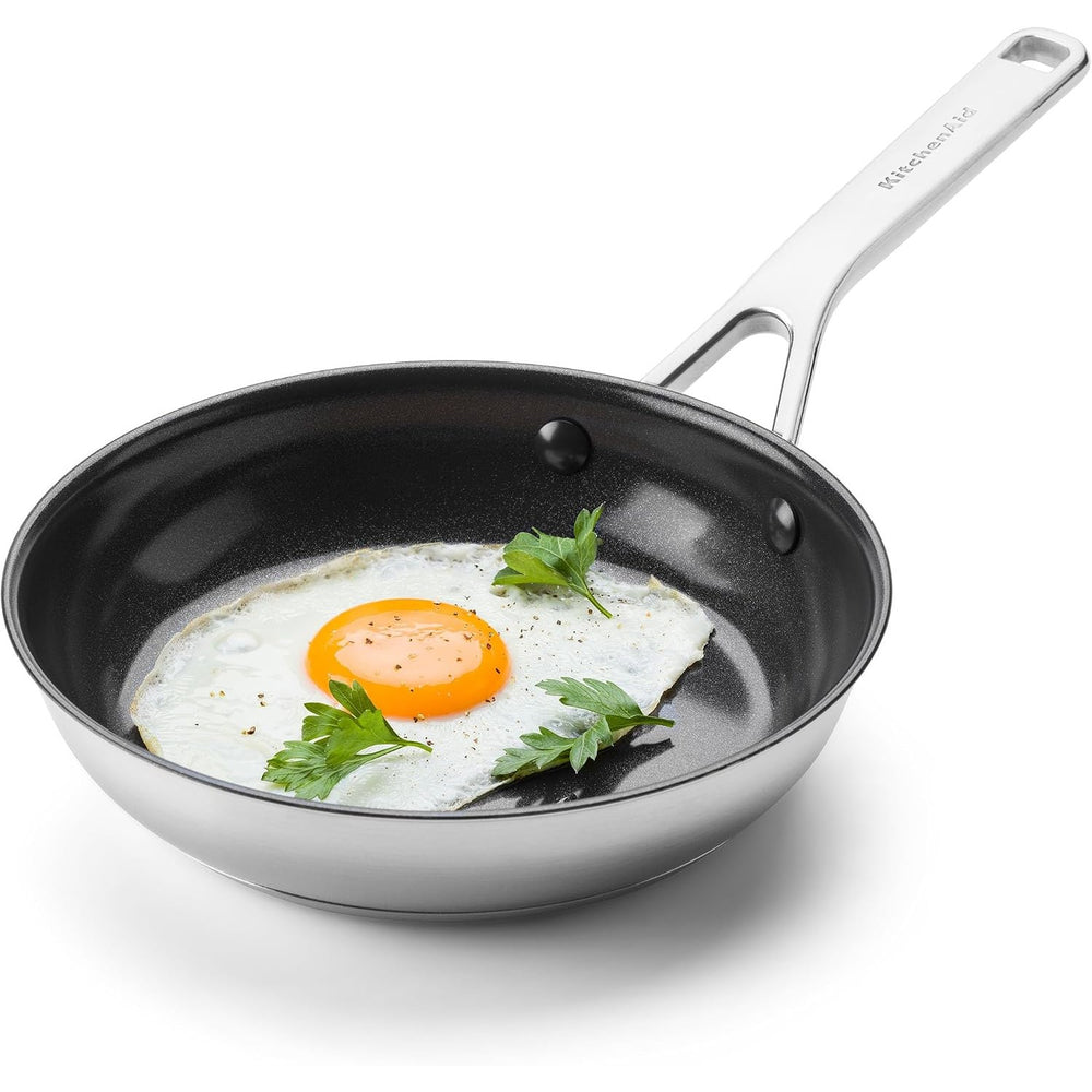 KitchenAid Koekenpan Advanced RVS ø 20 cm - productfoto