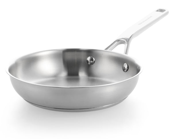 KitchenAid Bratpfanne Advanced Edelstahl ø 20 cm - ohne Antihaftbeschichtung