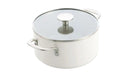 KitchenAid Kochtopf Aluminium White Milkshake ø 20 cm / 3,1 Liter - keramische Antihaftbeschichtung