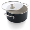 KitchenAid Kookpan Aluminium Mat Zwart ø 24 cm / 4.9 Liter