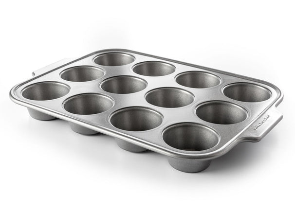 KitchenAid Muffinform Aluminized Steel - 12 Muffins - 41 x 28 cm - keramische Antihaftbeschichtung