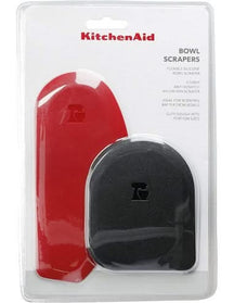 KitchenAid Teigschaber/Spatel Core Silikon 2 Stk Schwarz/Rot - Spülmaschinenfest