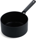 KitchenAid Stielkasserolle Classic Forged Schwarz ø 20 cm / 3,1 Liter - keramische Antihaftbeschichtung
