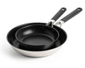 KitchenAid Koekenpannenset Classic RVS 2-delig - ø 20 & 28 cm