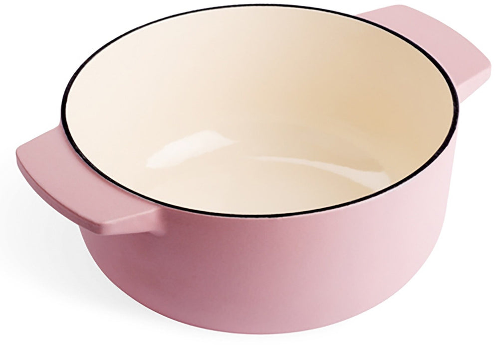 KitchenAid Braadpan Gietijzer Dried Rose ø 22 cm / 3.3 Liter - zonder deksel