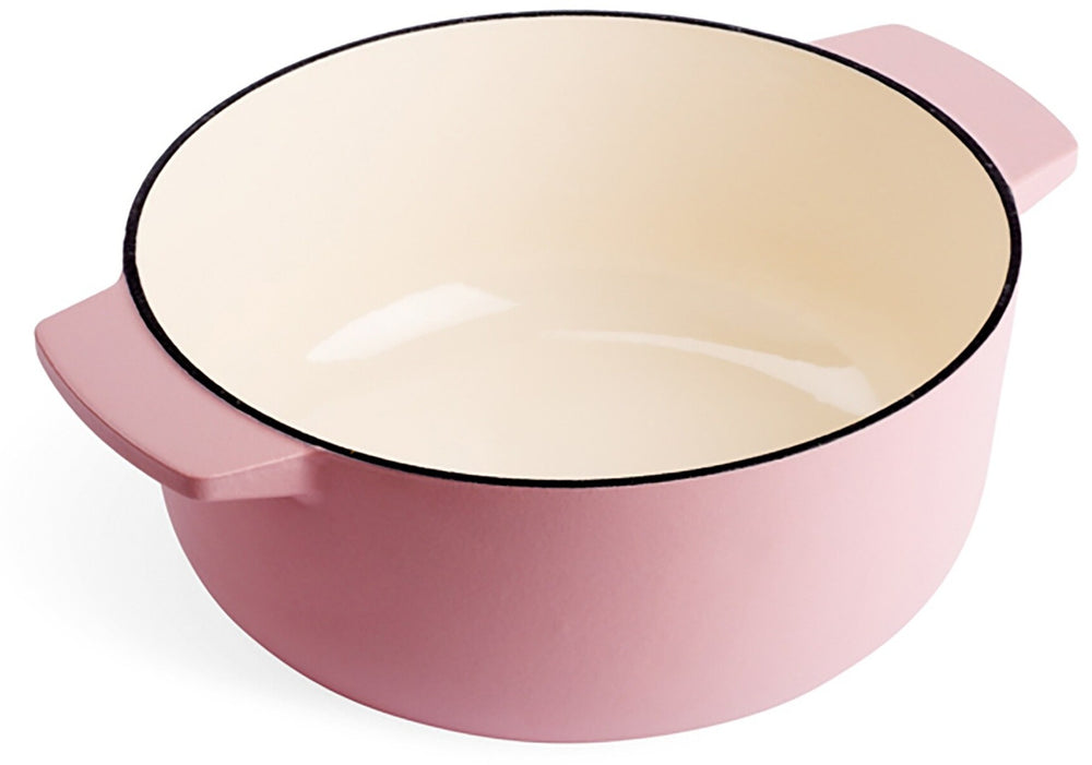 KitchenAid Braadpan Gietijzer Dried Rose ø 26 cm / 5.2 Liter - zonder deksel