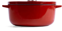 KitchenAid Braadpan Gietijzer Empire Red ø 26 cm / 5.2 Liter - zijaanzicht