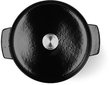 KitchenAid Braadpan Gietijzer Onyx Black ø 26 cm / 5.2 Liter - bovenaanzicht