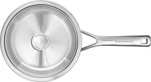 KitchenAid Steelpan Tri-Ply RVS ø 18 cm / 2.1 Liter - bovenaanzicht