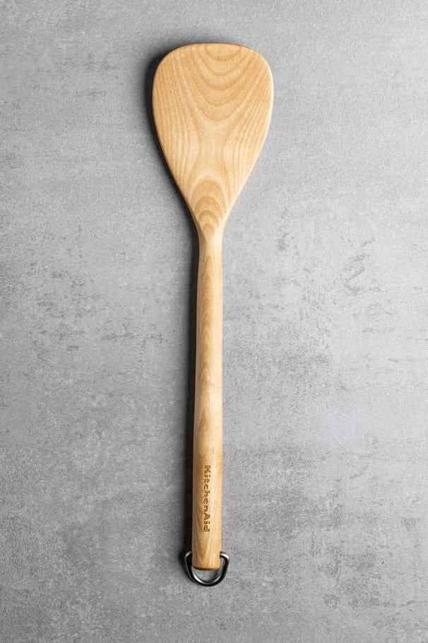 KitchenAid Spatel Core Birkenholz 33 cm - Pfannenwender für Antihaftpfannen