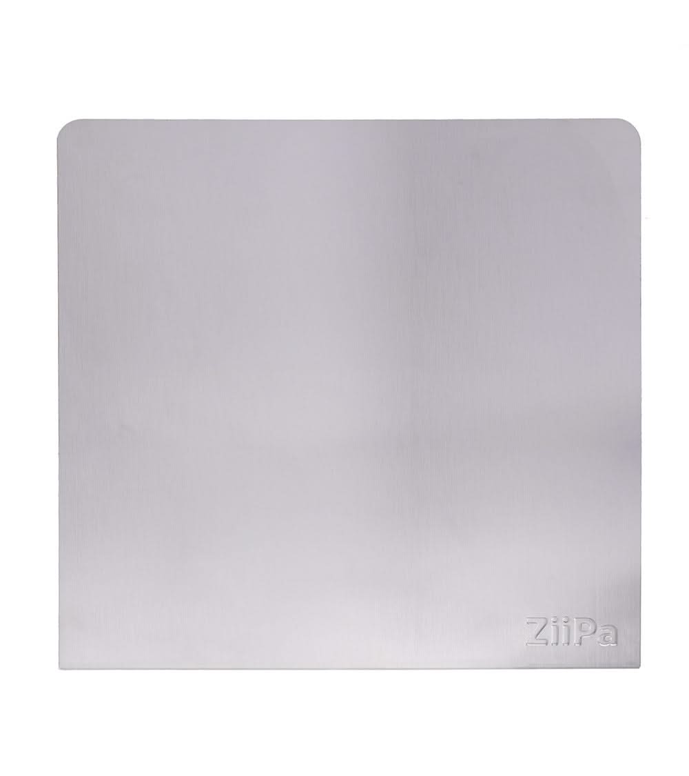 ZiiPa Knetbrett Paoli – 45 x 45 cm – Edelstahl – rutschfest