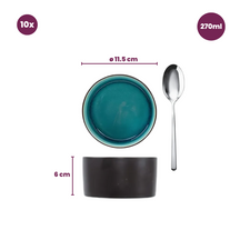 Cosy & Trendy Kleine Schüsseln Streetfood ø 12 cm / 270 ml - 10 Stück