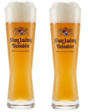 König Ludwig Biergläser Weizen 500 ml - 2 Stück