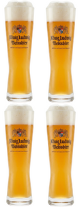 König Ludwig Biergläser Weizen 500 ml - 4 Stück