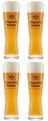 König Ludwig Biergläser Weizen 500 ml - 4 Stück