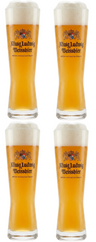 König Ludwig Biergläser Weizen 500 ml - 4 Stück