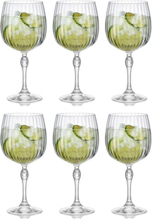 Bormioli Rocco Gin Tonic Gläser America 20er 740 ml - 6 Stücke