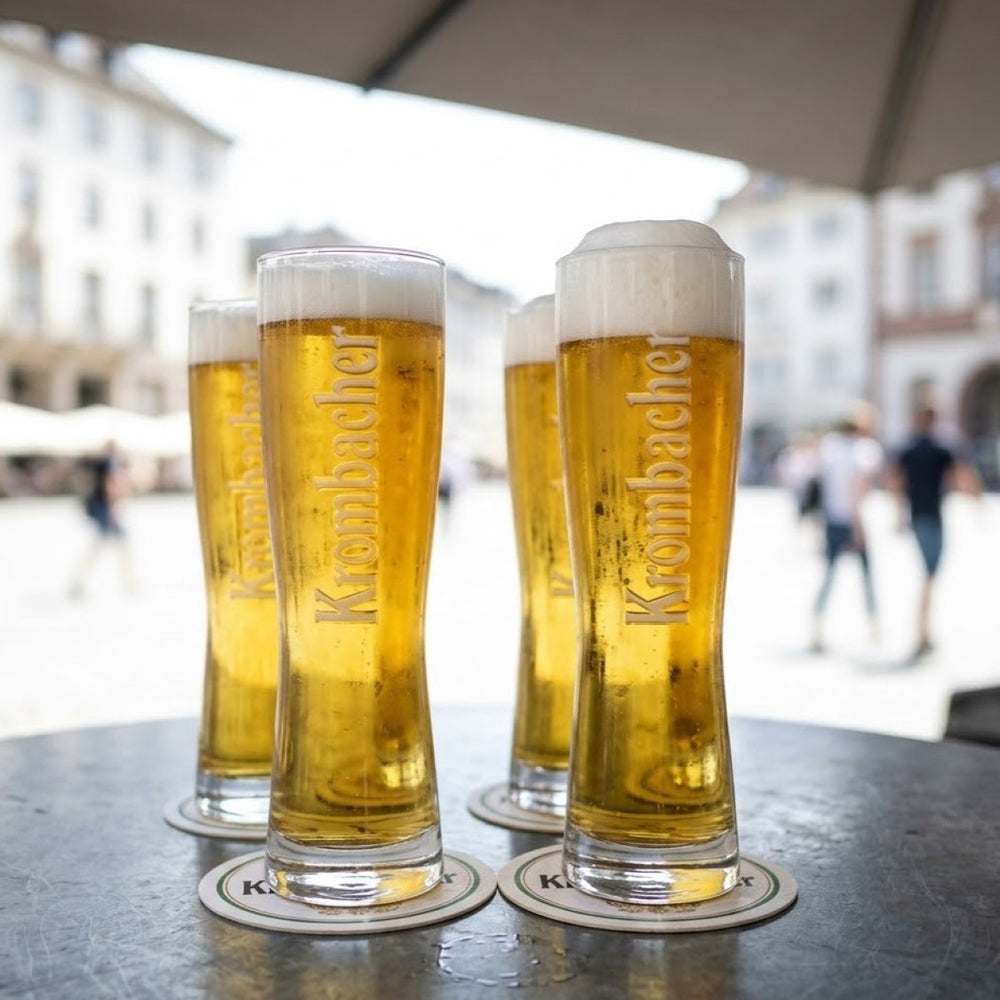 Krombacher Biergläser Star Cup 250 ml - 2 Stück