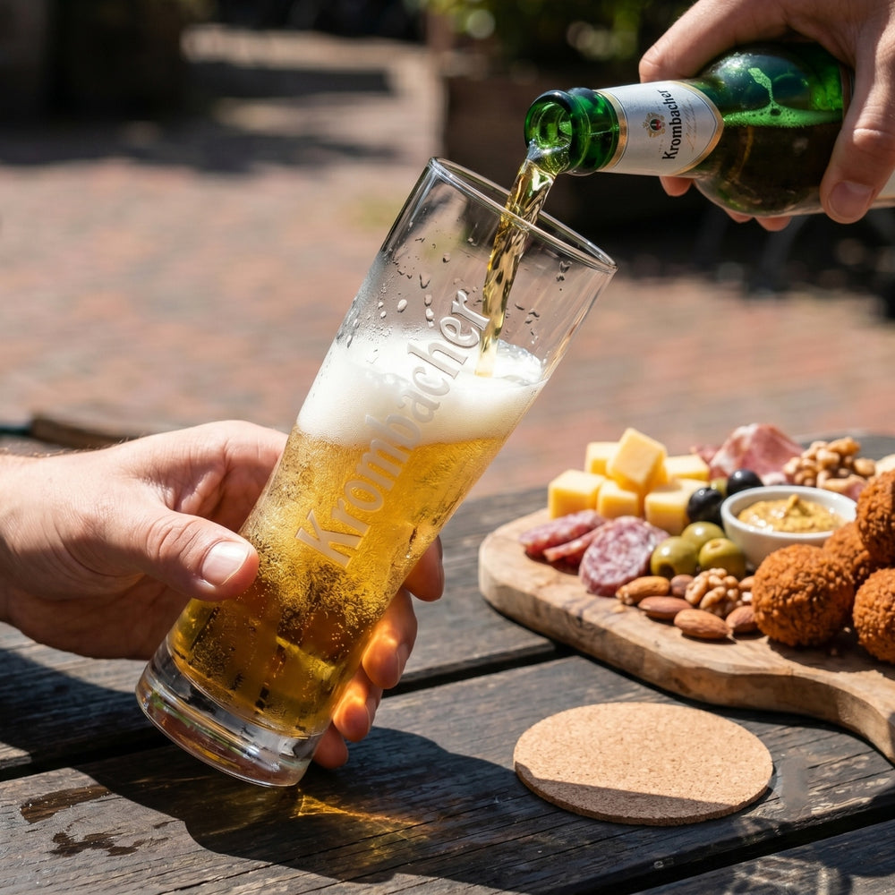Krombacher Biergläser Star Cup 250 ml - 2 Stück