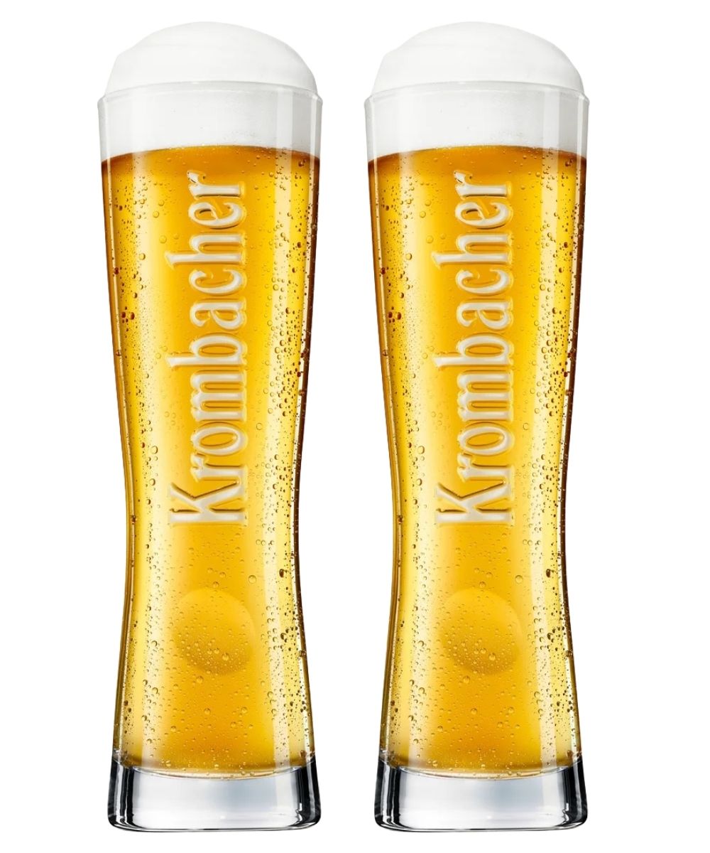 Krombacher Biergläser Star Cup 250 ml - 2 Stück