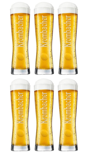 Krombacher Biergläser Star Cup 250 ml - 6 Stück