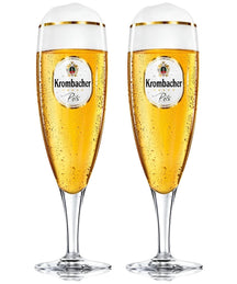 Krombacher Biergläser mit Stiel 300 ml - 2 Stück