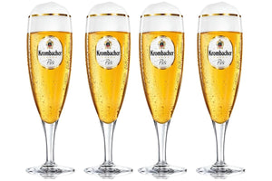 Krombacher Biergläser mit Stiel 300 ml - 4 Stück