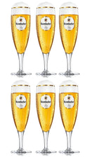 Krombacher Biergläser mit Stiel 300 ml - 6 Stück