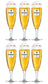 Krombacher Biergläser mit Stiel 300 ml - 6 Stück