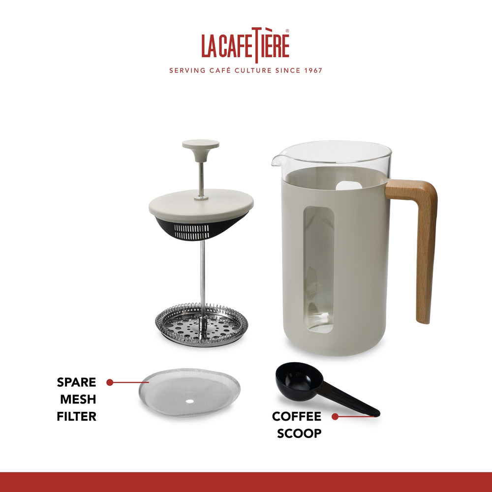 La Cafetiere Cafetiere Pisa Latte 350 ml / 3 Tassen - French Press, Stempelkanne
