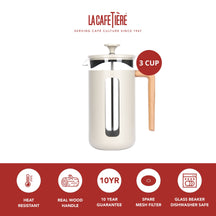 La Cafetiere Cafetiere Pisa Latte 350 ml / 3 Tassen - French Press, Stempelkanne