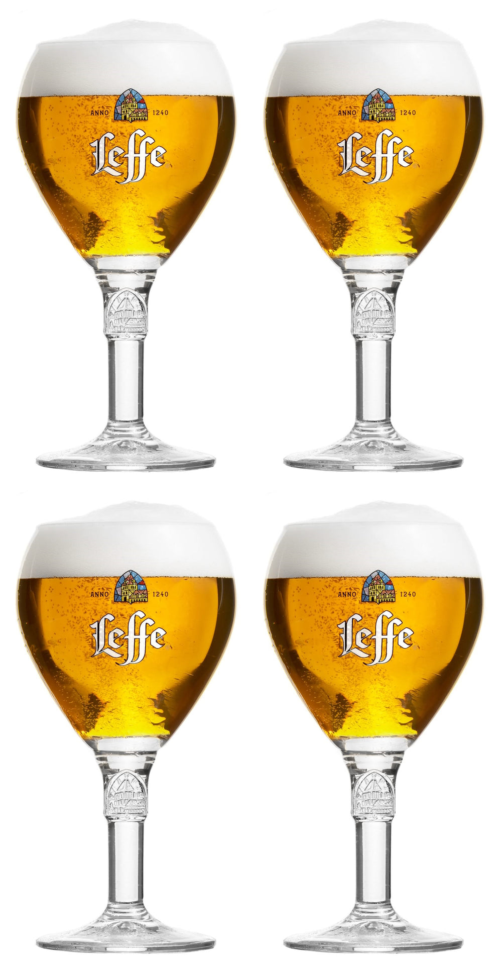 Leffe Biergläser 250 ml - 4 Stück