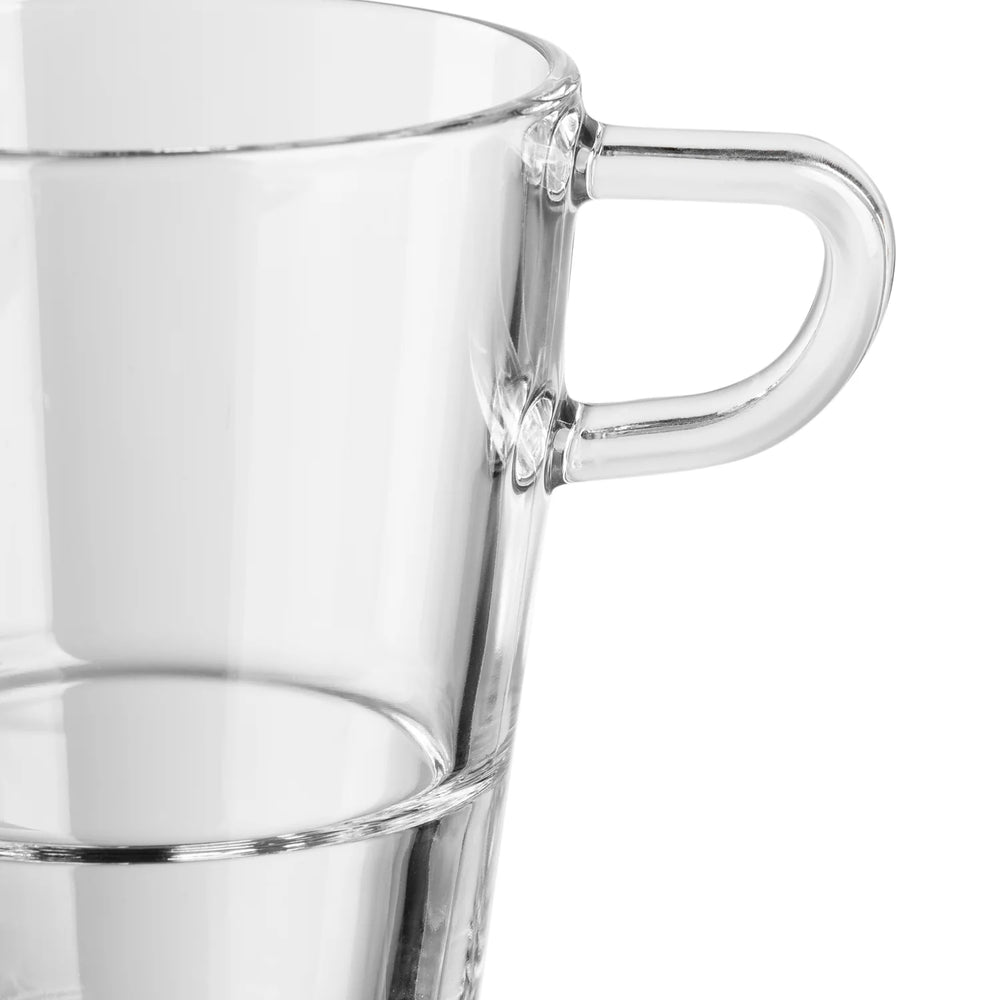 Leonardo Latte Macchiato Gläser Senso – Stapelbar – 350 ml – 6 Stück