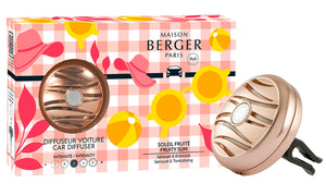Maison Berger Auto-Parfümset Estivale Blissful - Fruity Sun - mit Nachfüllung