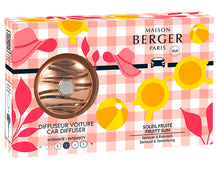 Maison Berger Auto-Parfümset Estivale Blissful - Fruity Sun - mit Nachfüllung