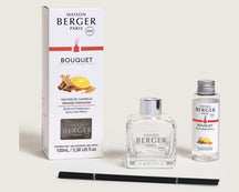 Maison Berger Geurstokjes Glaçon - Orange Cinnamon - 100 ml - inhoud doos